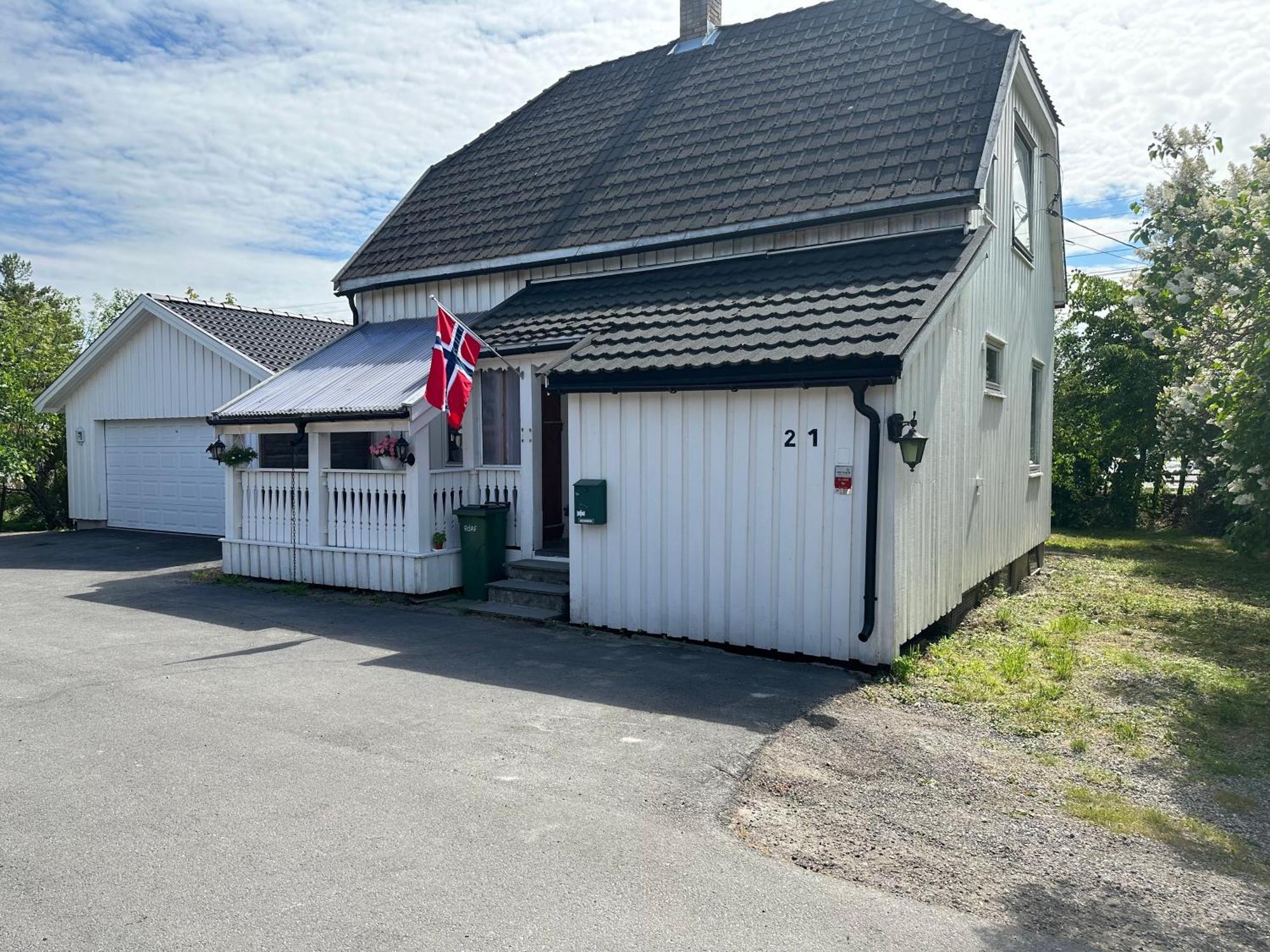Oslo Guest House Twin & Family Room Kjeller Exterior photo